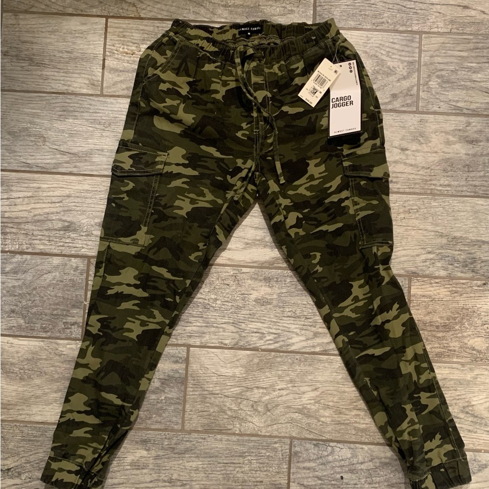 New with Tags Almost Famous jogger style pants
